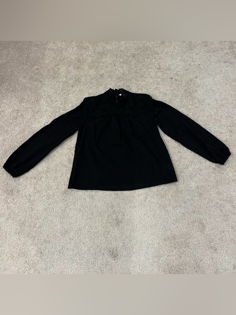 Time and Tru Eyelet Blouse